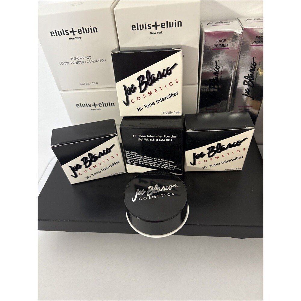 Joe Blasco Hi- Tone Intensifier - Pearl White Hi-‎ Tone Powder .23 oz with Puff